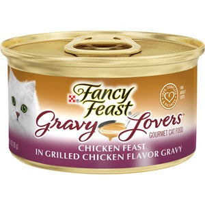 Purina Fancy Feast Gravy Lovers Chicken Feast in Grilled Chicken Flavor Gravy