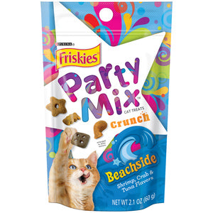 Purina Friskies Party Mix Cat Treats Beachside Crunch