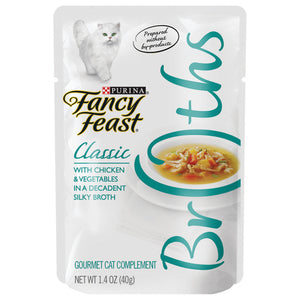 Purina Fancy Feast Broths Chicken & Vegetable