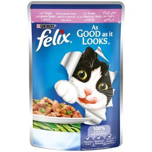 Purina Felix Cat Food Trout Pouch