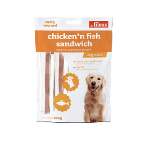 Les Filous Chicken N Fish Sandwich