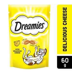 Dreamies Cheese Cat Treats Pouch