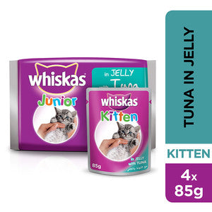 Whiskas In Jelly with Tuna Wet Cat Food Kitten Up to 1 year Pouch