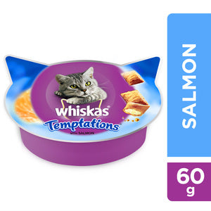 Whiskas Temptations With Salmon Cat Treats