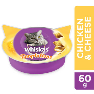 Whiskas Temptations With Chicken & Cheese Cat Treats