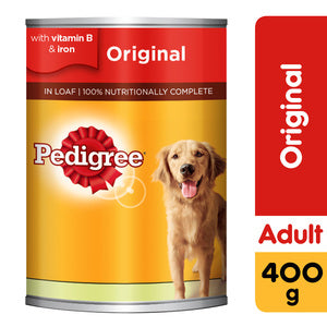 Pedigree Beef Loaf Wet Dog Food Can