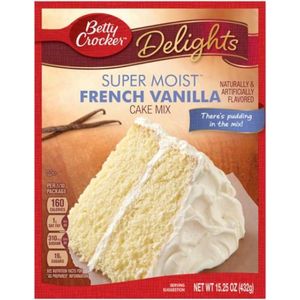 Betty Crocker Supermoist French Vanilla Cake