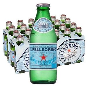 San Pellegrino Sparkling Water Glass