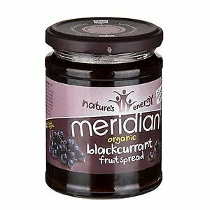 Meridian Organic Blackcurrant Fruit Spread