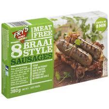 Frys Meat Free Braii Sausages