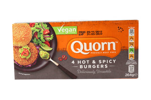 Quorn Hot & Spicy Burgers