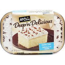 Mc Cain Deep'n Delicious Vanilla Cake