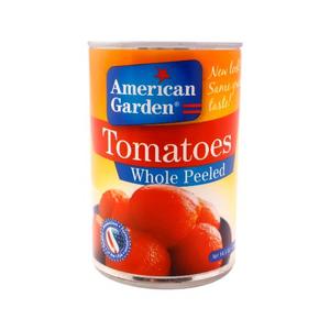 American Garden Tomato Wholed Peeled