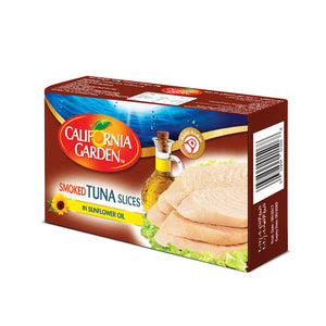 California Garden Smoked Tuna Slices In Sunflower Oil