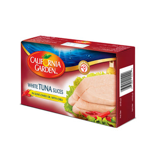 California Garden Tuna Slices With Chilli In Sunflower Oil