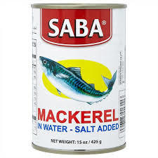 Saba Mackerel In Natural Oil Salt