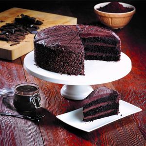 Vegan Belgian Chocolate Cake