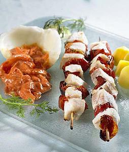 Asmak Nile Perch Skewers