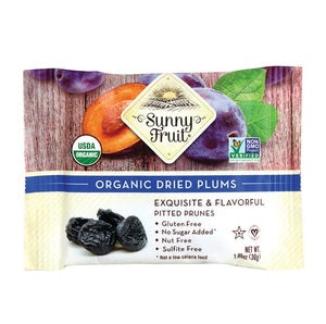 Sunny Fruit Organic Dried Plums 30Gr