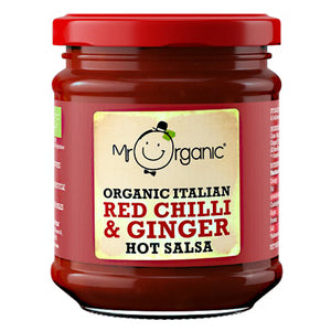 Mr Organic Hot Chili And Ginger Salsa