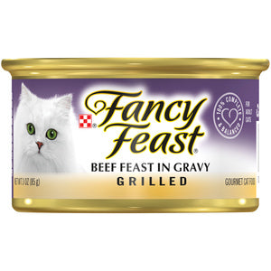 Purina Fancy Feast Grilled Beef Wet Cat Food