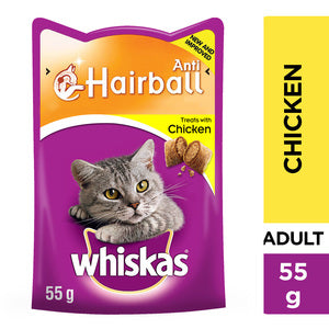 Whiskas Anti-Hairball With Chicken Cat Treats