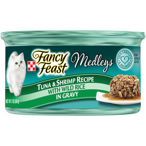 Purina Fancy Feast Medleys Tuna & Shrimp Recipe Wet Cat Food