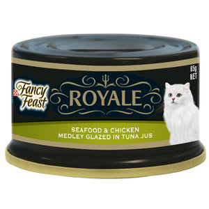 Purina Fancy Feast Royale Seafood & Chicken Medley Wet Cat Food