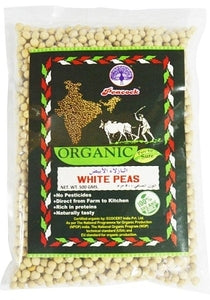 Peacock Organic White Peas