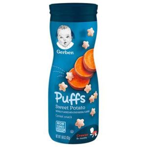 Gerber Puffs Sweet Potato Cereal Snack