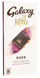 Galaxy Kenz â€‹Dark Chocolate 55% With Whole Almond Tablet