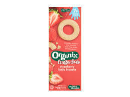 Organic Baby Ring Strawberry