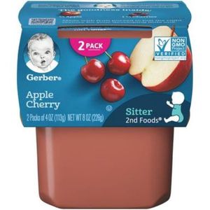 Gerber 2nd Food Apple Cherry