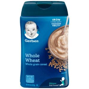 Gerber Whole Wheat Whole Grain Cereal