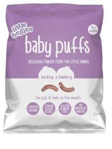 Little Bellies Organic Blueberry Baby Puffs