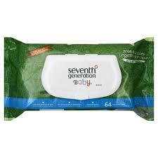 Seventh Generation Free & Clear Baby Wipes Unscented