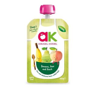 Annabel Karmel Organic Banana, Pear & Peach Pouch