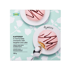 Cream Cake With Marzipan
