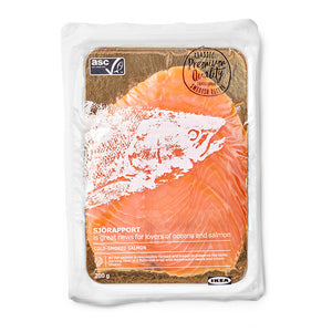 Cold Smoked Salmon Slices