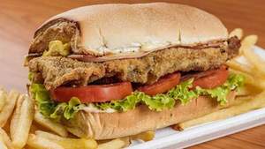 Argentina Milanese Beef Schnitzel Sandwich