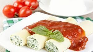 Cannelloni Ricotta E-Spinach