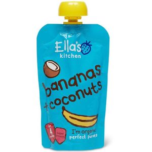 Ella's Kitchen Organic Baby Food Bananas & Coconuts (4 Months & Above)