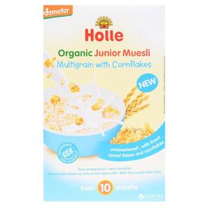 Holle Organic Junior Muesli Multigrain With Cornflakes From 10 Months