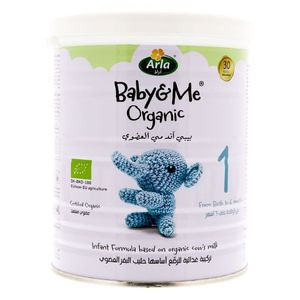 Arla Baby & Me Organic Cow's Milk Formula For Infants Stage 1 (0-6 Months)