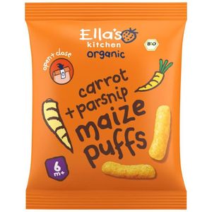 Ella's Kitchen Organic Carrot & Parsnip Maize Puffs (6 Months & Above)