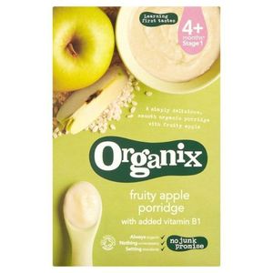 Organix Organic Fruity Apple Porridge Stage 1 (6+ Months)