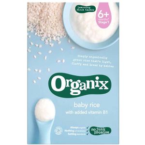 Organix Baby Rice Stage 1 (6+ Months) Junk Free