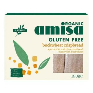 Amisa Organic Buckwheat Crispbread Gluten Free