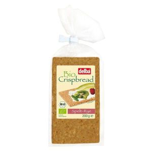 Delba Bio Organic Crispbread Spelt-Rye