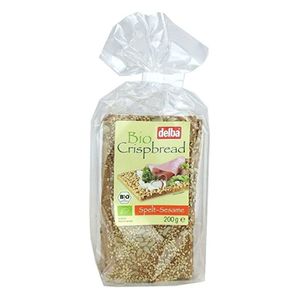 Delba Bio Crispbread Spelt & Sesame